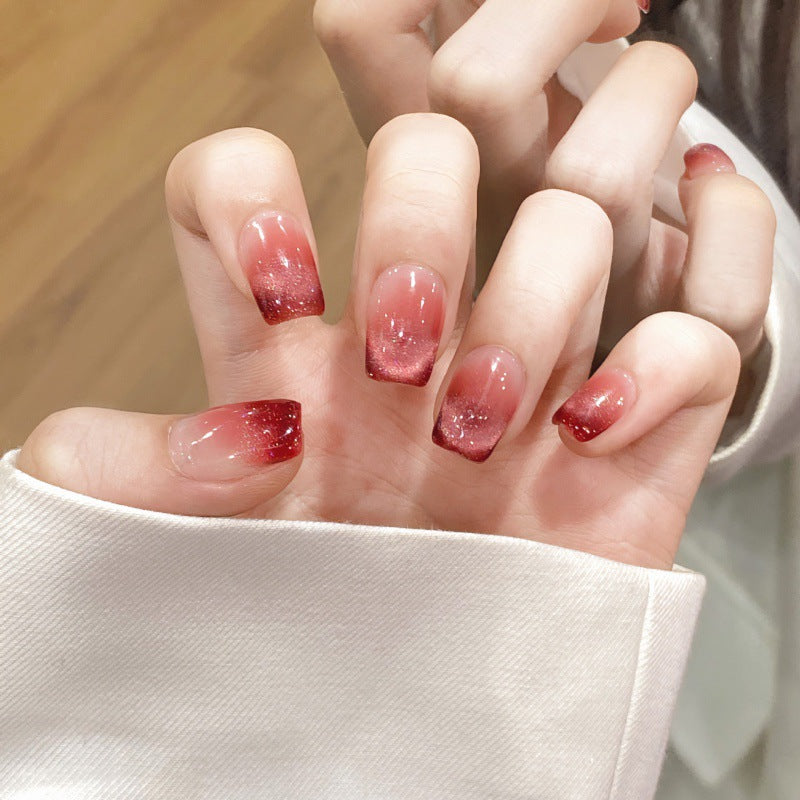 Burgundy Bliss – Elegant Ruddy Shine with Timeless Charm