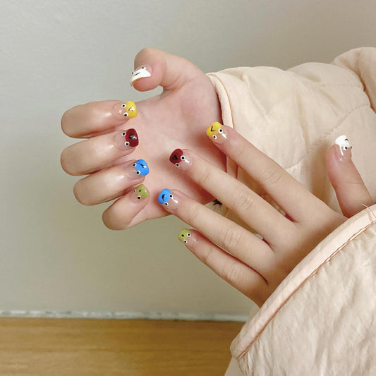 Peekaboo Pals – Playful Charm in Happy Lacquer Fun