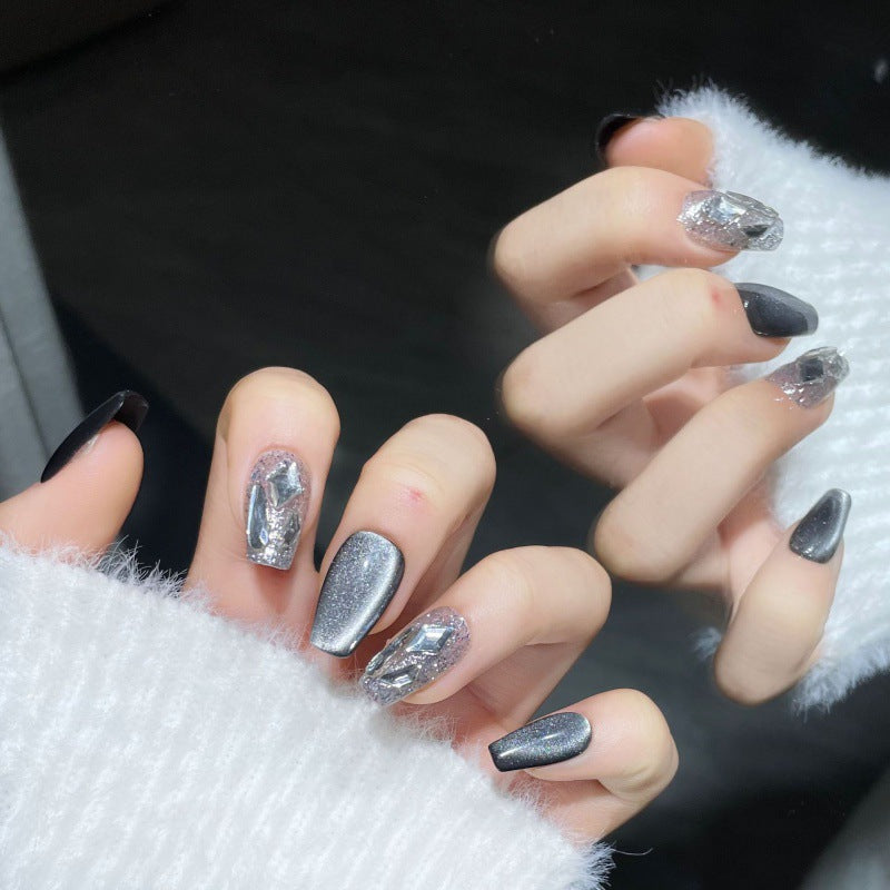 Silver Gray Starry Dream – Celestial Elegance, Subtle Sparkle