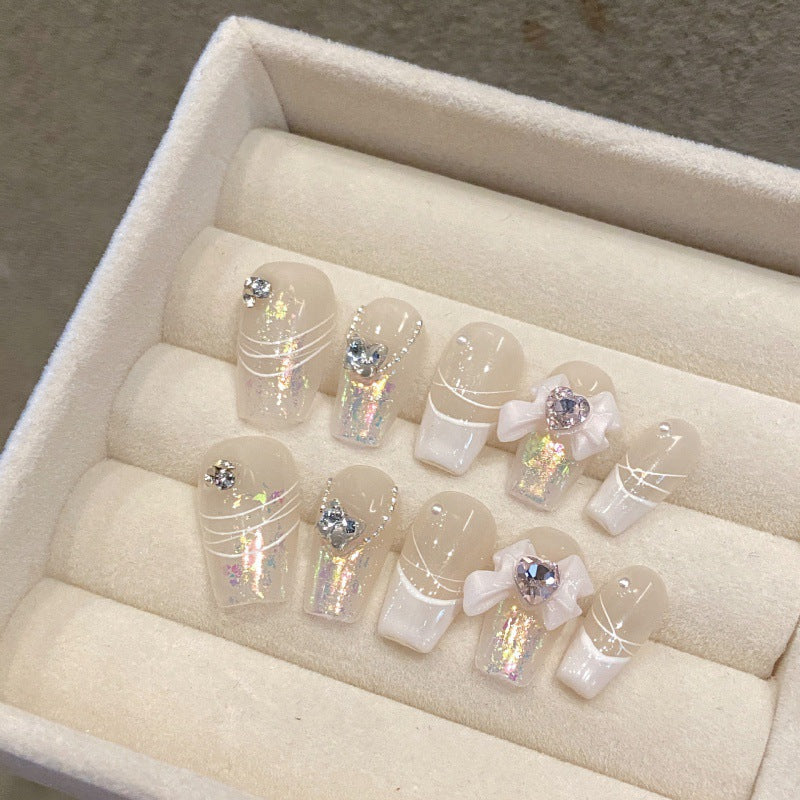 Diamond Frost Ribbon – Sparkling Grace, Frosted Elegance