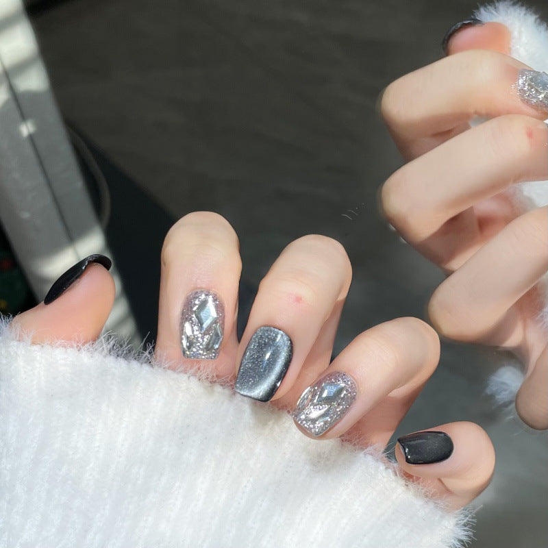 Silver Gray Starry Dream – Celestial Elegance, Subtle Sparkle